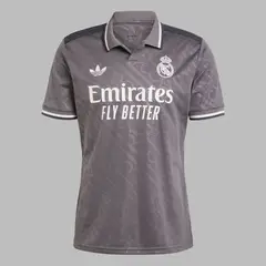 ADIDAS ORIGINALS - Camiseta adidas Hombre Tercer Uniforme Real Madrid 24 - Gris