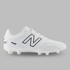 NEW BALANCE - Guayos Hombre 442 V2 Academy FG - Blanco - Fútbol - Césped natural