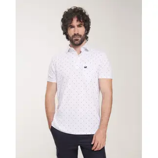 PATPRIMO - Polo Hombre Blanco Poliéster 44112523-10215