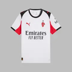 PUMA - Camiseta Hombre Ac Milan 25/26 Visitante -Blanco