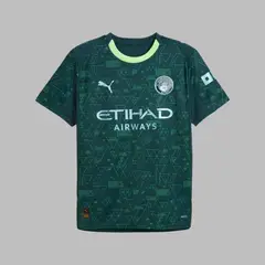 PUMA - Camiseta Hombre Manchester City 25/26 -Verde