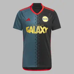 ADIDAS - Camiseta Hombre LA Galaxy - Negro-Azul