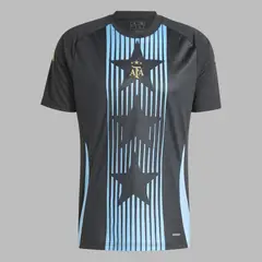 ADIDAS - Camiseta Hombre Argentina Pre-Match-Negro-Azul