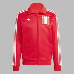 ADIDAS ORIGINALS - Chaqueta Hombre Perú - Rojo - Fútbol - Uso casual y entrenamiento