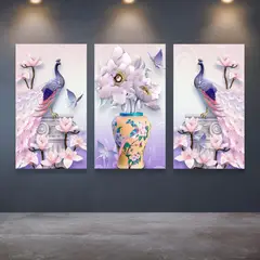 GENERICO - Cuadro Tres Piezas  RBN ROBIN