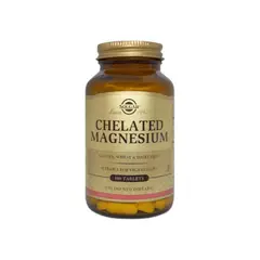 SOLGAR - Magnesium Chelated - 400mg - 100 Tabletas -