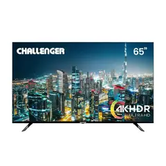 CHALLENGER - Televisor 65 pulgadas UHD 65TG82 BT GOOGLE T2
