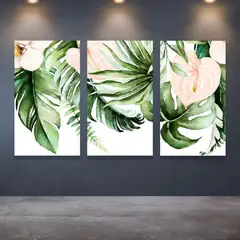 GENERICO - Cuadro Tres Piezas 120 X 70cm