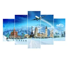 GENERICO - Cuadro Con Marco MDF Imagen Digital vinilo adhesivo 70x100cm