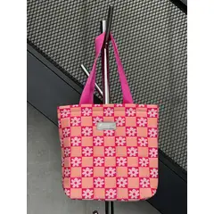 GENERICO - Tote Bag Flow Rosa - Mujer - Accesorio match Mascota