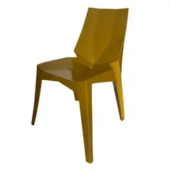 COINTEC S A S - Silla Plastica Diamante Color Dorado
