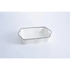OVEN TO TABLE - Refractaria Rectangular Plateada