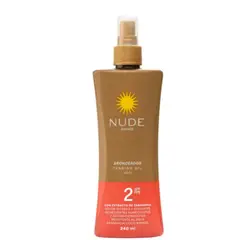 NUDE - Aceite Bronceador Con Spf 2 240ml