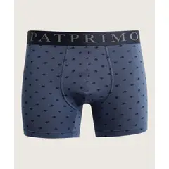 PATPRIMO - Boxer Hombre Filete Azul Poliéster 44000411-50455