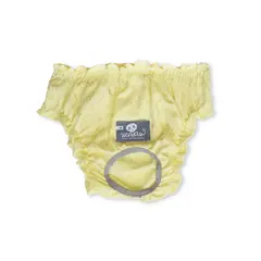 WAWAW - Calzones XL amarillo figuras doradas