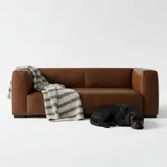 22 GRADOS DECORACION - Sofá Canon En Cuero 180cm x 85cm