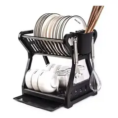 CHINA - Escurridor Organizador Loza Drenaje Agua Platos 24cm