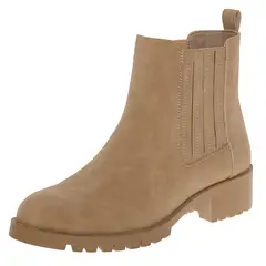 COMFORT PLUS - Botines Chelsea Para Mujer Bronceado 210212