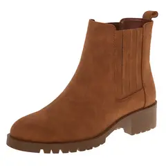 COMFORT PLUS - Botines Chelsea Para Mujer Cogñac 210213