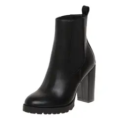 BRASH - Botines Con Taco Starry Para Mujer Negro 210596