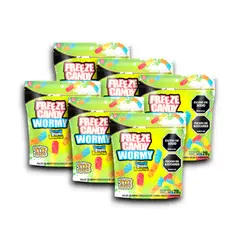 GARABATOS - Gomitas Liofilizadas Gusanos Titidrops Doypack X6 Unidades