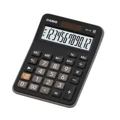 CASIO - Calculadora Mx12 Negro