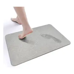 GENERICO - Tapete De Piedra Ultra Absorbente Antideslizante