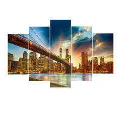 GENERICO - Cuadro Con Marco MDF Imagen Digital vinilo adhesivo 70x100cm