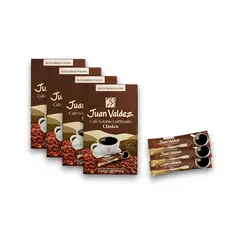 JUAN VALDEZ - Café Soluble Liofilizado Clasico 4 Pack X 30 Uds