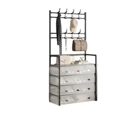 GENERICO - PERCHERO ZAPATERO CON PUERTA