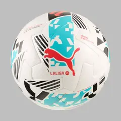 PUMA - Balón Unisex Orbita LaLiga 1 (Calidad FIFA® Pro) - Blanco - Fútbol - Competencia