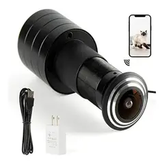 AMERICAN GENERICS - Cámara IP Tipo Mirilla de Puerta con App Tuya