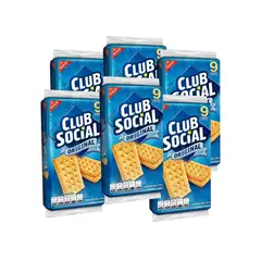 MONDELEZ - Galletas Club Social Original 6 Paquetes X9 Uds