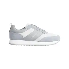 CALVIN KLEIN - Tenis gris low top lace up