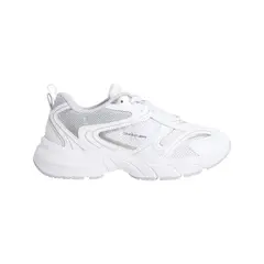 CALVIN KLEIN - Tenis multicolor retro de malla