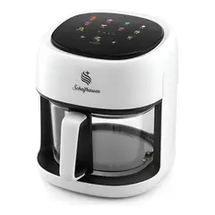 SCHAFFHAUSEN - Freidora Aire Olla Air Fryer 8 Litros Blanco