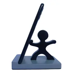 GENERICO - Soporte Para Celular De Escritorio Madera Base Antideslizante Diseño Niño