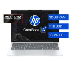 HP - Laptop OmniBook 7 Aero AI 13-bg1074la, AMD Ryzen AI 7