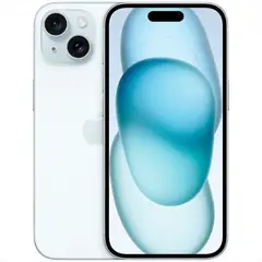 APPLE - Celular IPhone 15 Plus 128 GB 5G Azul Reacondicionado + Garantía extendida + Panel Solar