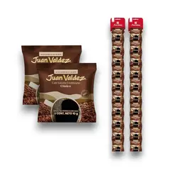 JUAN VALDEZ - Café Soluble Liofilizado 10g X 10 Uds 2 Pack