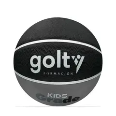 GOLTY - Balon Baloncesto Training Kids Grade No.5-Gris