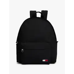 TOMMY HILFIGER - Morral negro Essential con logo