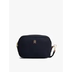 TOMMY HILFIGER - Bolso azul cruzado de tejido técnico