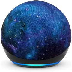AMAZON - Echo Dot Kids 5ª generación Diseñado para niños cuenta con control parental Stardust Rainbow Swirl