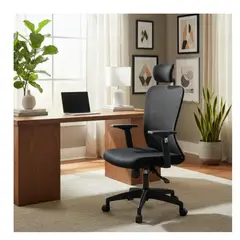 ERGONOMUS - Silla Gerencial De Oficina Shanghai Color Negro