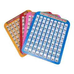 GENERICO - JUEGO TABLERO TABLAS DE MULTIPLICAR MATEMATICAS