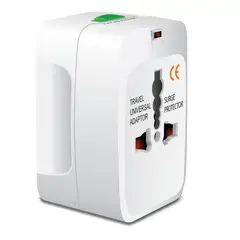 GENERICO - Adaptador Convertidor Viajero Universal Enchufe