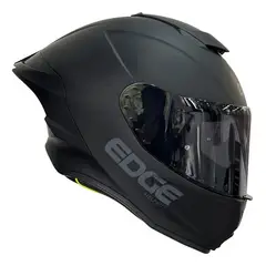 EDGE HELMETS - CASCO EDGE SHANGHAI CERTIFICADO ECE2206 NEGRO MATE