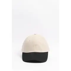 KOAJ - Cachucha beisbolera kaki con visera en contraste Hombre