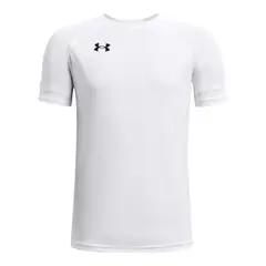 UNDER ARMOUR - Camiseta Niño Golazo 3.0 - Blanco - Fútbol - Uso casual y entrenamiento